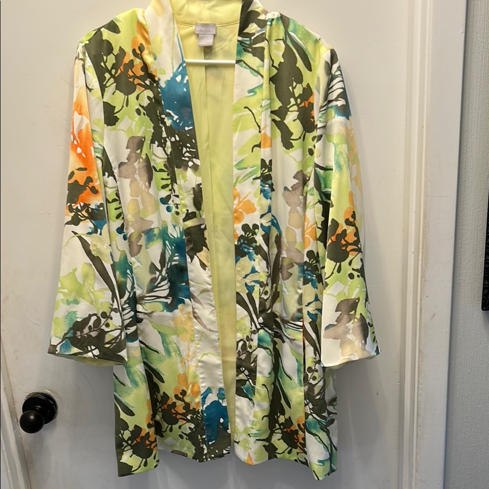 Chico's Vibrant Colored Jacket